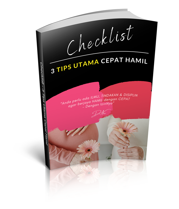 Ebook Checklist - 3 Tips Utama Cepat Hamil